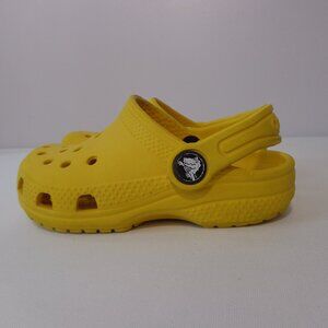 Crocs Classic Clogs Yellow Kids Size C8